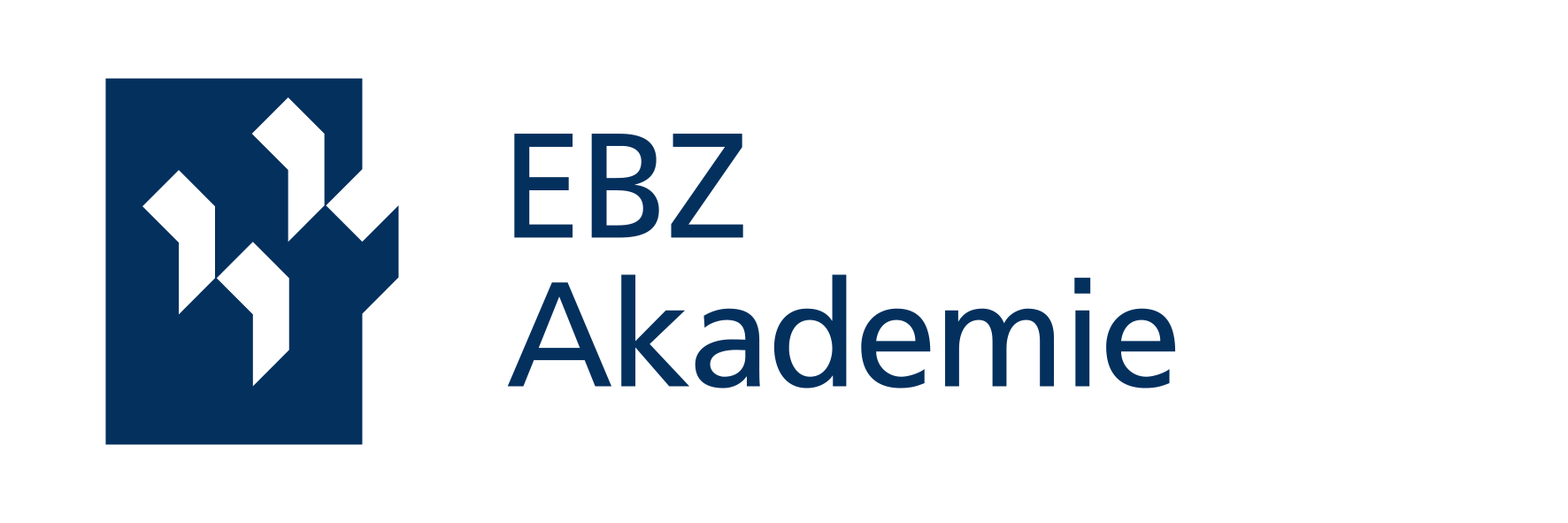 Logo von EBZ Akademie (Blau)