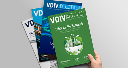 Das Mitgliedermagazin VDIVaktuell für Immobilienverwaltungen Das Mitgliedermagazin VDIVaktuell für Immobilienverwaltungen